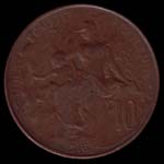 10 centimes 1916